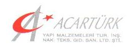 Acartürk Yapı Malzemeleri Ltd.Şti.
